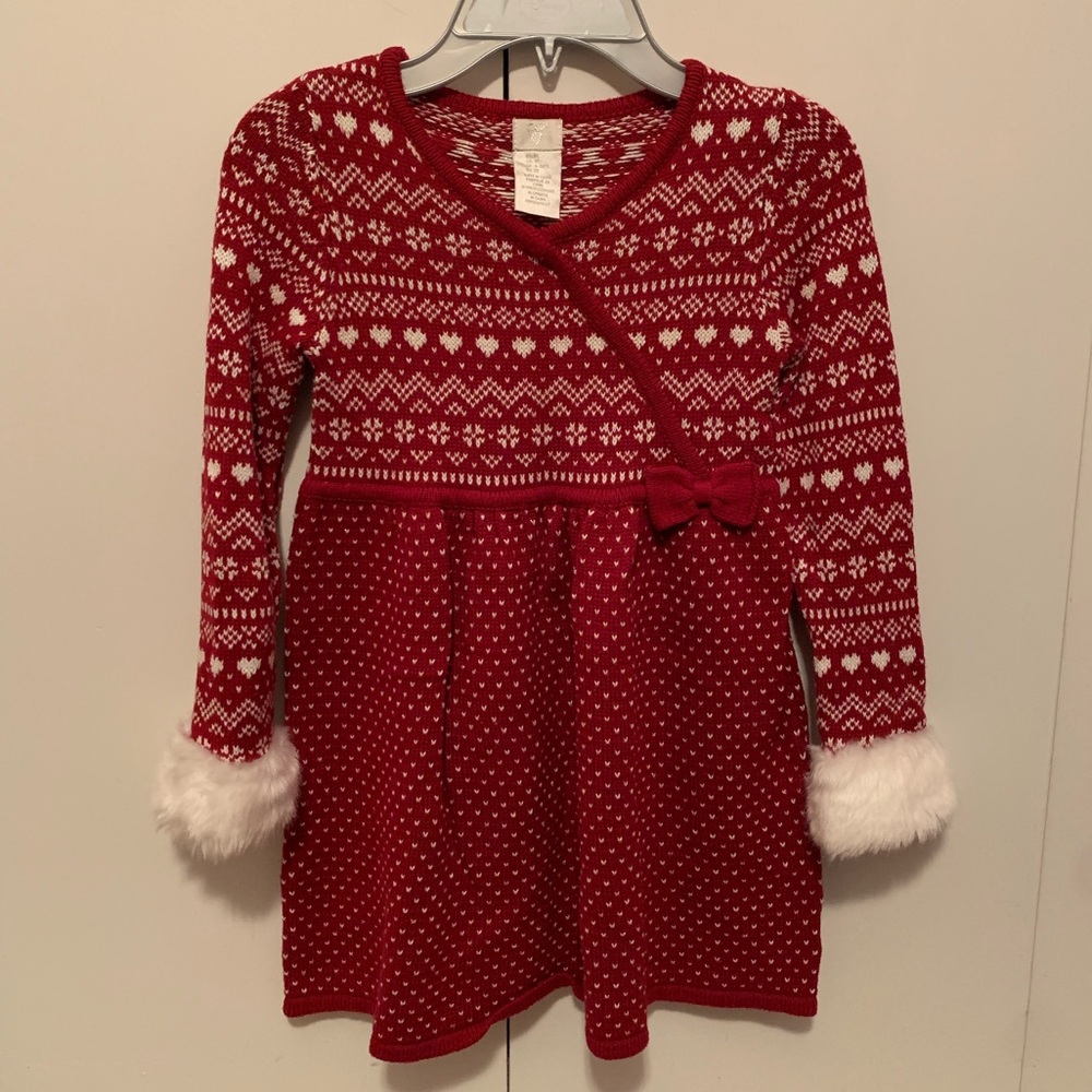 Little Girls Winter Dress